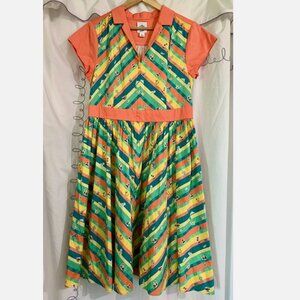 Disney Dress Shop Disney Parks Play In The Parks Dress Sz L Disneyland No Belt